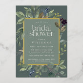 Eukalyptus & Sage Brautparty Einladung (Vorderseite)