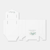 Eukalyptus Sage Grüne botanische Hochzeit Geschenkschachtel (Ungefaltet)