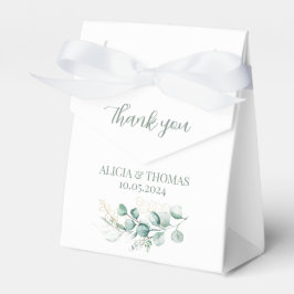 Eukalyptus Sage Grüne botanische Hochzeit Geschenkschachtel