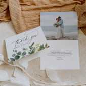 Eukalyptus & Sage Inside Foto Dankeskarte