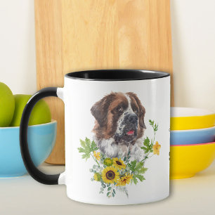 Eukalyptus Saint Bernard Dog Tasse