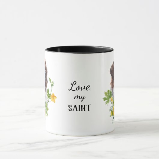 Eukalyptus Saint Bernard Dog Tasse (Zentrum)