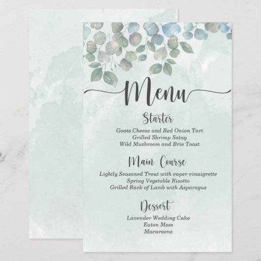 Eukalyptus Salbei (Vorne/Hinten)