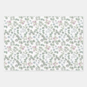 Eukalyptus Salbei Geschenkpapier Set (Vorderseite)