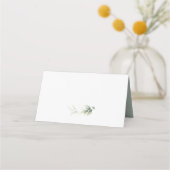 Eukalyptus Sali Goldhochzeit speichern das Datum p Platzkarte (Rückseite)