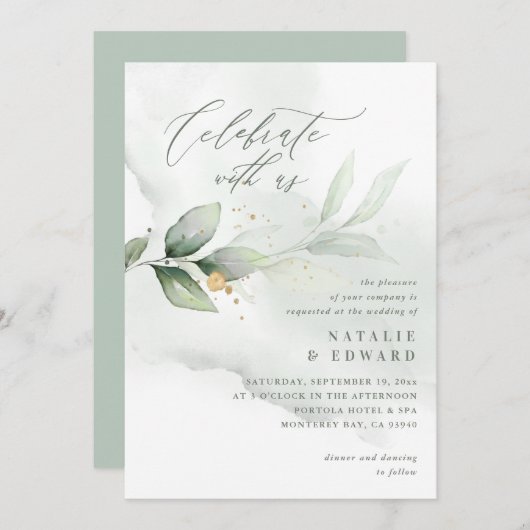 Eukalyptus salziger Goldmedaille (Vorne/Hinten)