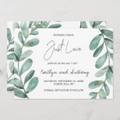 Eukalyptus Save The Date (Vorne/Hinten)