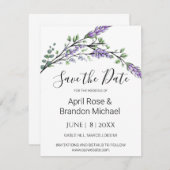 Eukalyptus Save the Date (Vorne/Hinten)