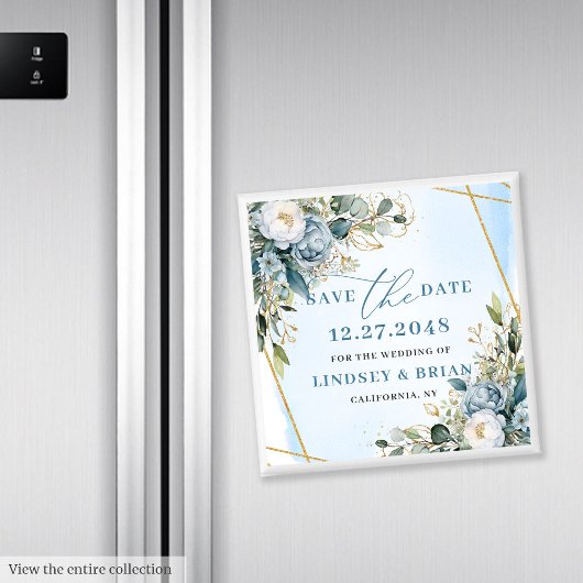 Eukalyptus Save the Date Magnet