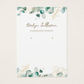 Eukalyptus-Schmuckkarte (Vorderseite)