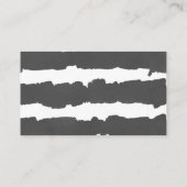 Eukalyptus-Schwarz-weiße Gewinnkarten Begleitkarte (Rückseite)