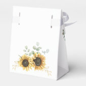 Eukalyptus-Script-Brautparty Geschenkschachtel (Rückseite)