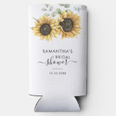 Eukalyptus-Script-Brautparty Selters Dosenkühler (Rückseite)