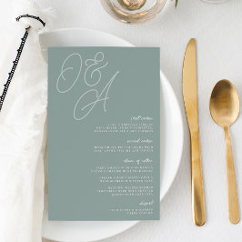 Eukalyptus | Script Watermark Monogram Wedding