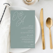 Eukalyptus | Script Watermark Monogram Wedding