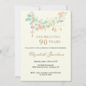 Eukalyptus Scripture Rosary Einladung (Vorderseite)