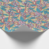 Eukalyptus Seed Australian Pflanze Botanisches Mus Geschenkpapier (Ecke)