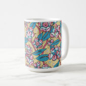 Eukalyptus Seed Australian Pflanze Botanisches Mus Kaffeetasse (VorderseiteRechts)