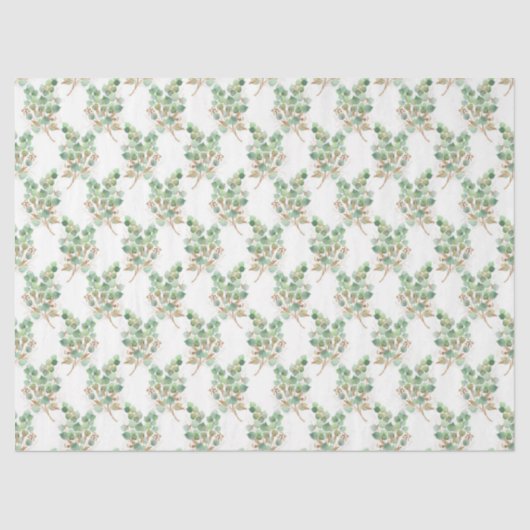 Eukalyptus-Serie, 7-Blatt Seidenpapier (Vorderseite)