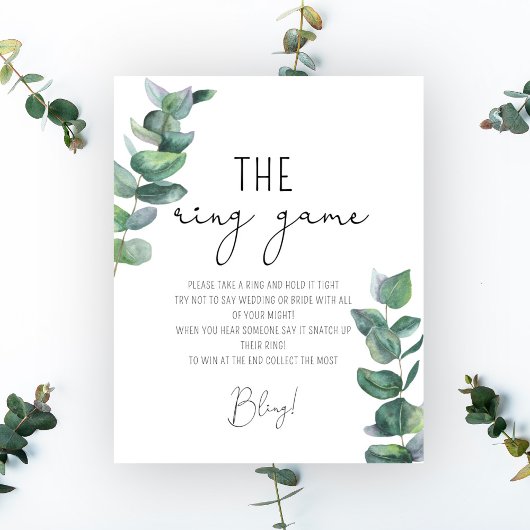 Eukalyptus - Setzen Sie einen Ring auf sein Poster