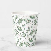 Eukalyptus Silver Dollar Pappbecher (Links)