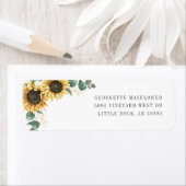 Eukalyptus-Sonnenblume Bewegende Rücksendeadresse (Insitu)