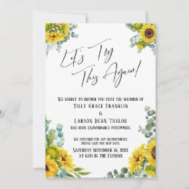 Eukalyptus Sonnenblume Probieren wir diese Karte n