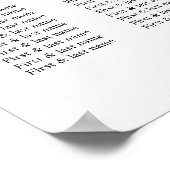 Eukalyptus Sonnenblumenblume Hochzeitstabelle Poster (Ecke)