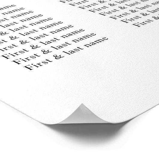 Eukalyptus Sonnenblumenblume Hochzeitstabelle Poster (Ecke)