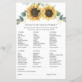 Eukalyptus Sonnenblumenspiel Brautparty