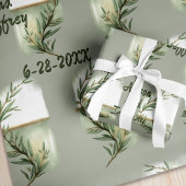 Eukalyptus Sprig Personalisiert Geschenkpapier