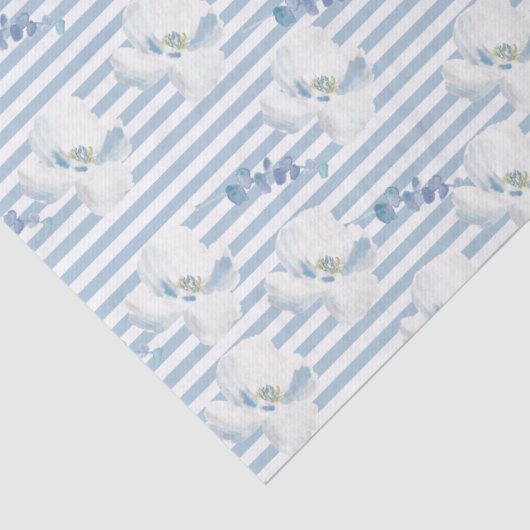 Eukalyptus-Streifen Seidenpapier (Detail)