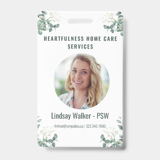 Eukalyptus Style Ausweis (Vorderseite)