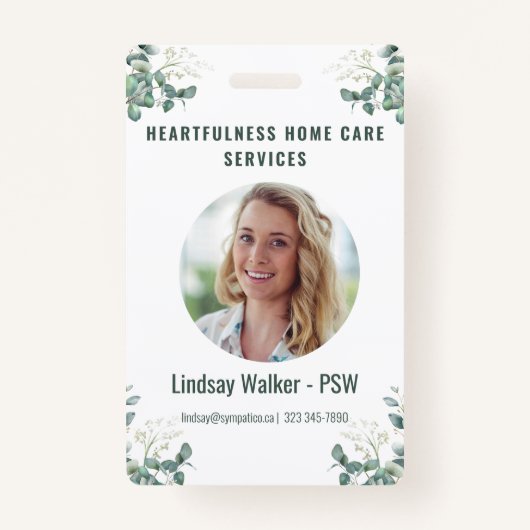 Eukalyptus Style Ausweis (Vorderseite)