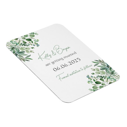 Eukalyptus Suite - Speichern Sie das Date Magnet (Rechte Seite)