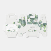 Eukalyptus sukkulentes grünes botanisches Brautpar Geschenkschachtel (Ungefaltet)
