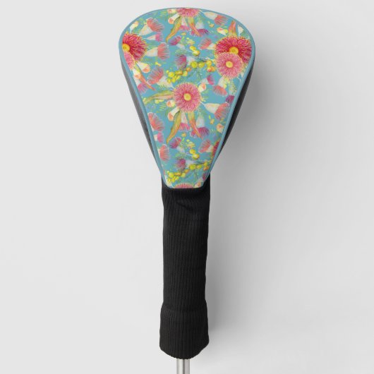 Eukalyptus sumertime golf headcover (Vorderseite)
