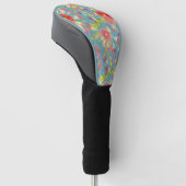 Eukalyptus sumertime golf headcover (angewinkelt)