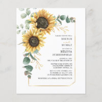 Eukalyptus Sunflower Bloral Brunch Bubbly