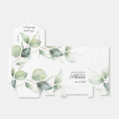 Eukalyptus Sweet Danke Botanisches Brautparty Geschenkschachtel (Ungefaltet)