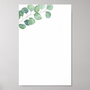 Eukalyptus-Thema Poster