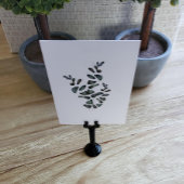 Eukalyptus-Tischnummer | Hochzeit Tischnummer