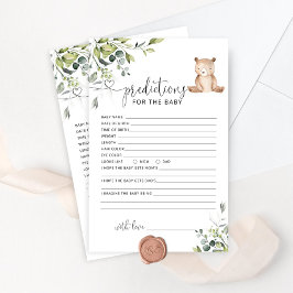 Eukalyptus trägt Vorhersagen für das Baby