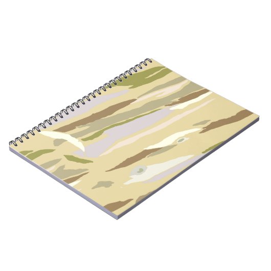 Eukalyptus Tree Bark Notebook Notizblock (Linke Seite)