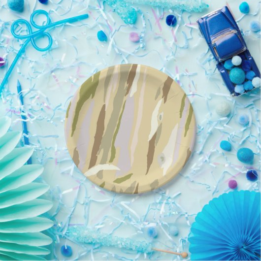 Eukalyptus Tree Bark Paper Plate Pappteller (Party)