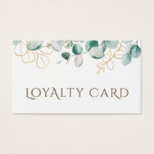 Eukalyptus-Treuekarte (Vorderseite)