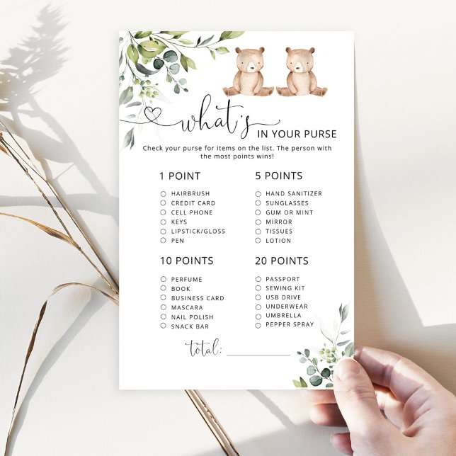 Eukalyptus-Twin-Bären Was in Ihrem Geldbeutel (Von Creator hochgeladen)