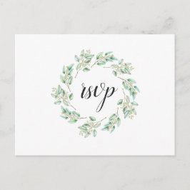 Eukalyptus-UAWG mit rustikaler Vegetation Einladungspostkarte