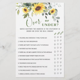 Eukalyptus über oder unter dem Brautparty