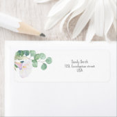 Eukalyptus und calla Blume - Brautparty (Insitu)